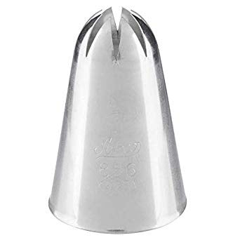Ateco Deep Cut Closed Star Piping Pastry Tubes - 856