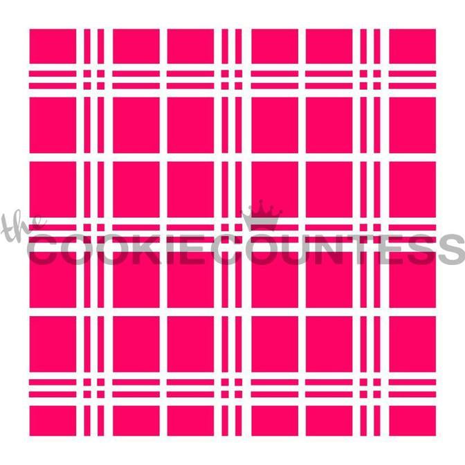New Plaid Stencil