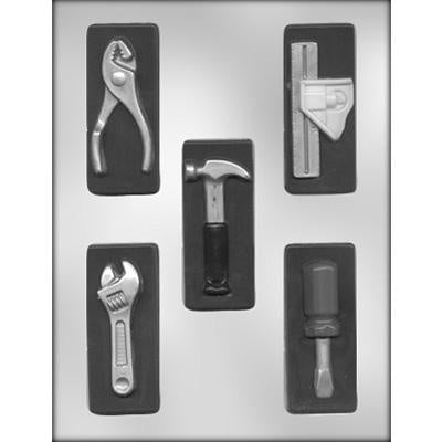 Assortment Of Tools Chocolate Bar Mold