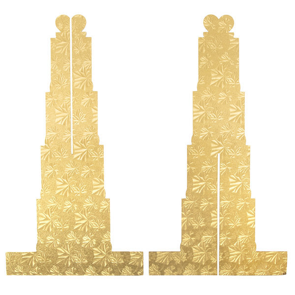 5 Tier, Gold Cupcake Stand