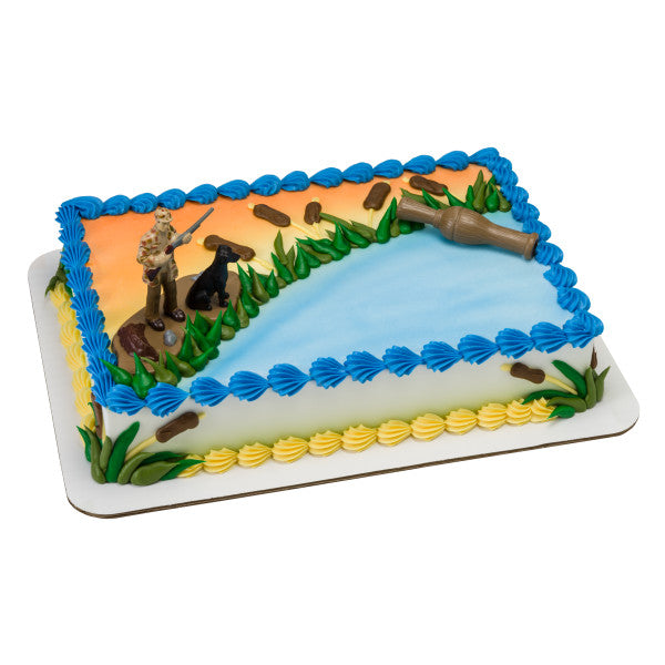 Duck Hunting Cake Topper Set