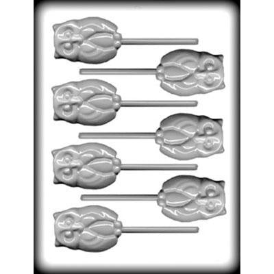 Owl Lollipop Hard Candy Mold
