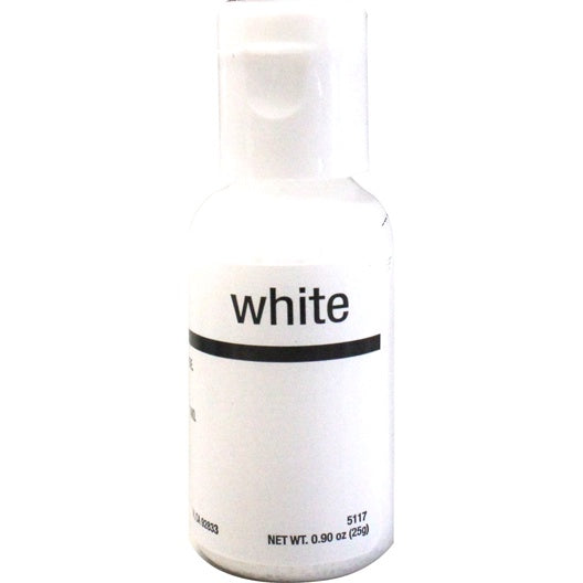 White, Chefmaster Liqua-Gel, .70oz