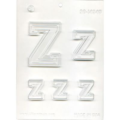 Collegiate Z Chocolate Mold