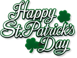 Happy St Patrick's Day Plaque Layon