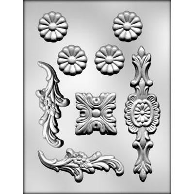 Baroque Mold #2 Chocolate Mold