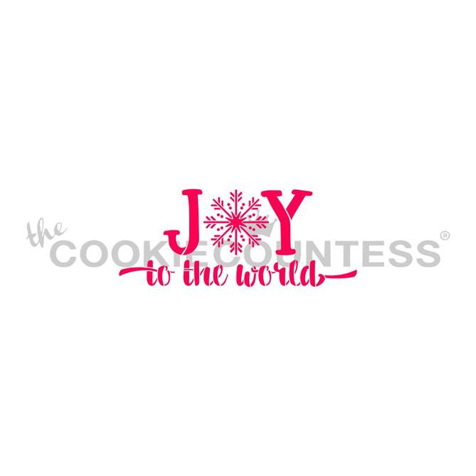 Joy To The World Stencil
