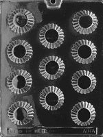 Fluted Cups Chocolate Mold