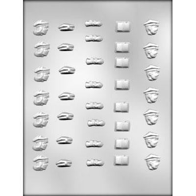 Mini Graduation Assortment Chocolate Mold