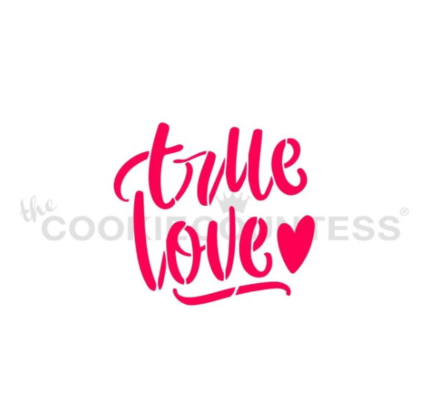 True Love Stencil
