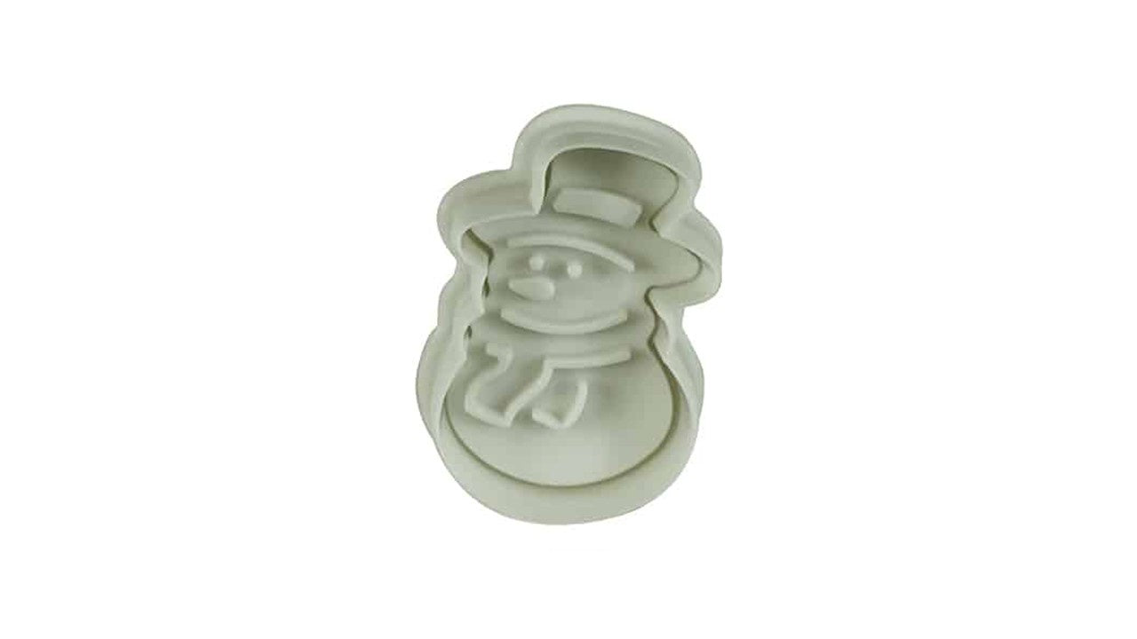Christmas Plunger Stamp Cutter - Snowman