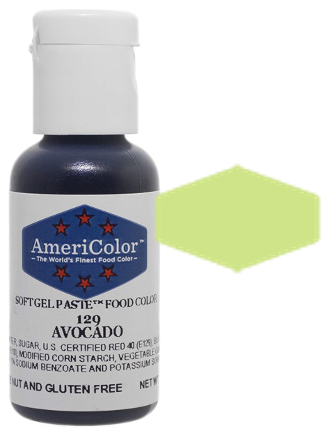 Avocado, Americolor Soft Gel Paste Food Color, .75oz