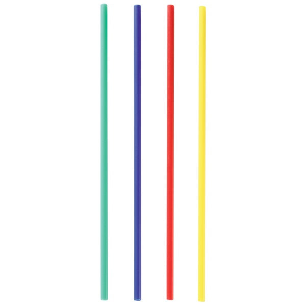 Primary Colored, 6 Inch, Plastic Treat Sticks
