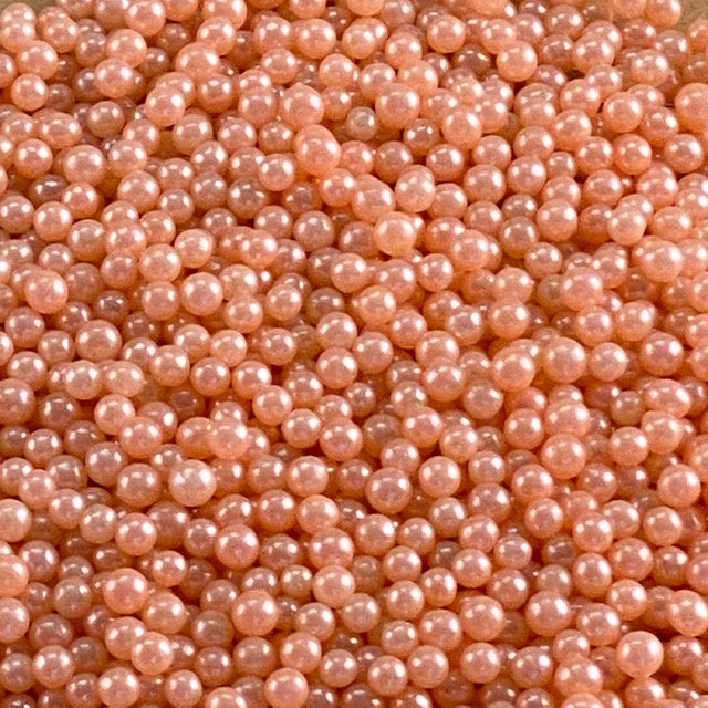 Rose Gold Edible Pearls 4MM