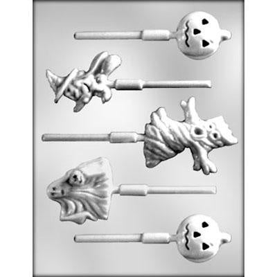 Halloween Assortment Lollipop Chocolate Mold