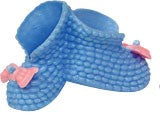 Plastic Baby Bootie Shoe - Blue