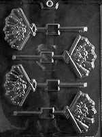 Fans Lollipop Chocolate Mold