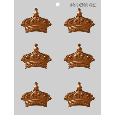 2.5 Inch, Crown Chocolate Mold