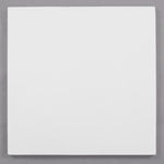 10 Inch Square, White Cake Drum - 1/4 Inch Thick