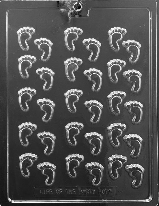 Mini Baby Feet Chocolate Mold