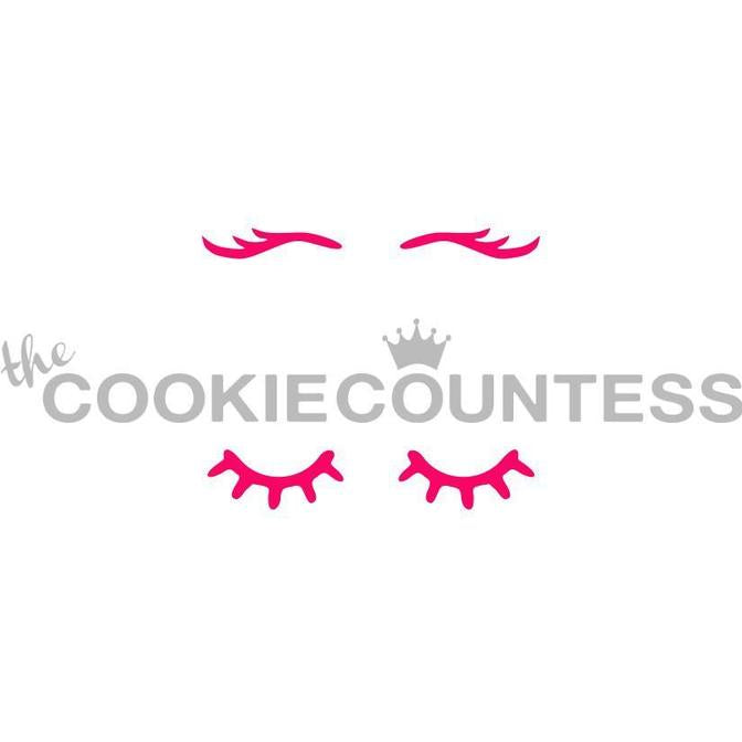 Eyelashes Stencil