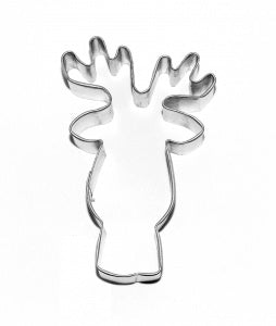 3.5 Inch Reindeer Face Cookie Cutter