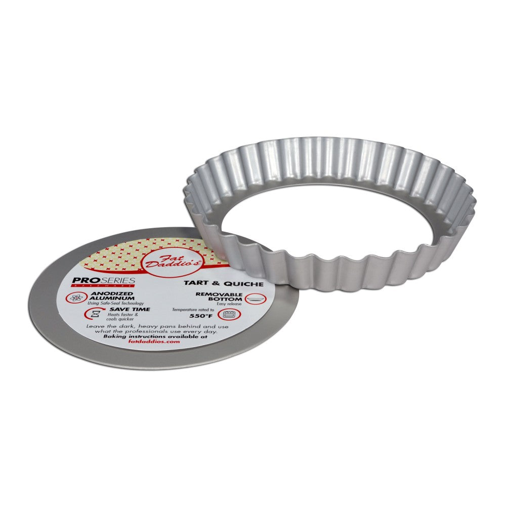 6.5 Inch, Fat Daddio's Round Fluted Tart