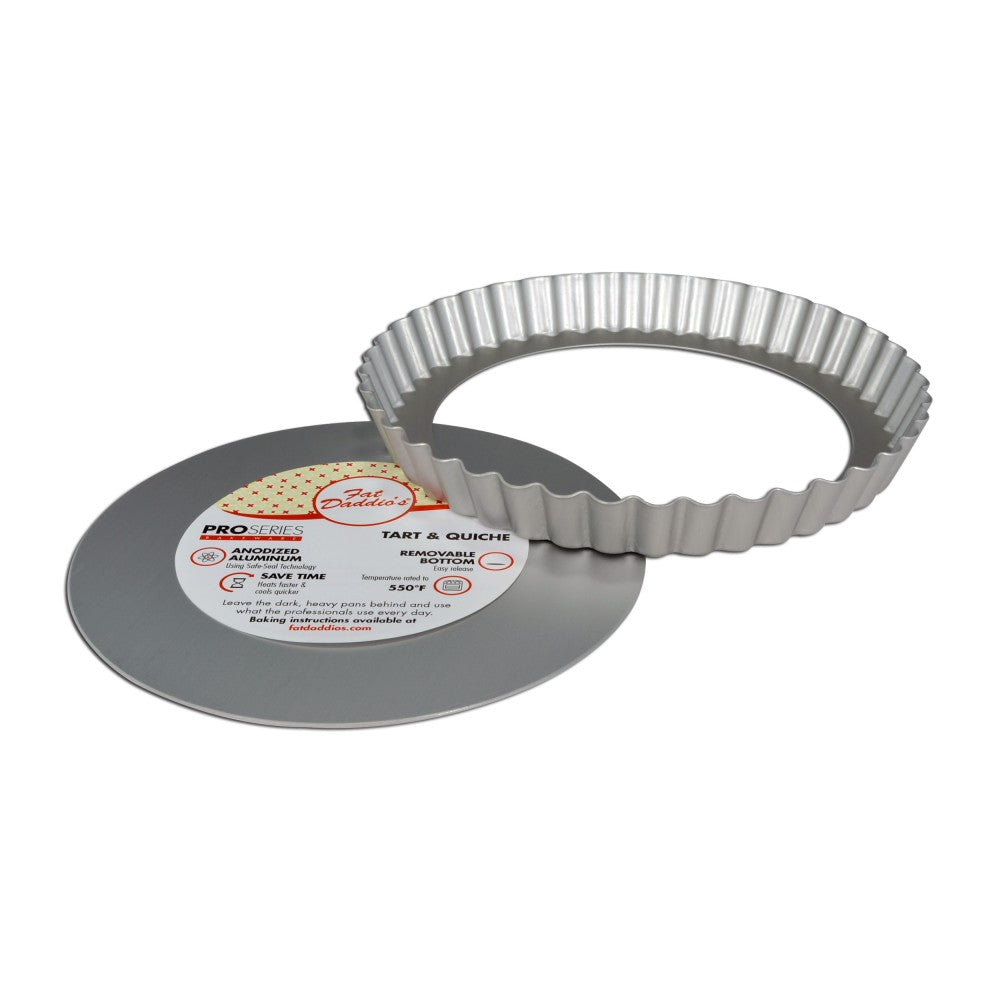 8 Inch, Fat Daddio's Round Fluted Tart