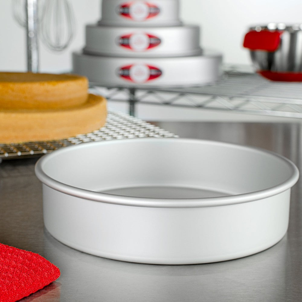 image of fat daddios round cake pan that is 2 inches deep