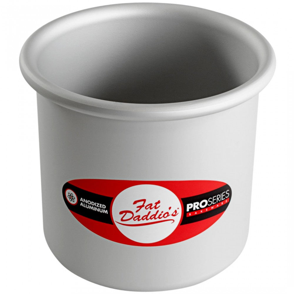 image of fat daddios round cake pan that is 4x4