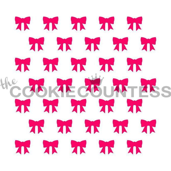 Little Bows Stencil