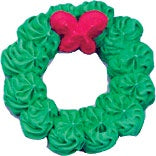 Royal Icing Wreath - 1 Piece