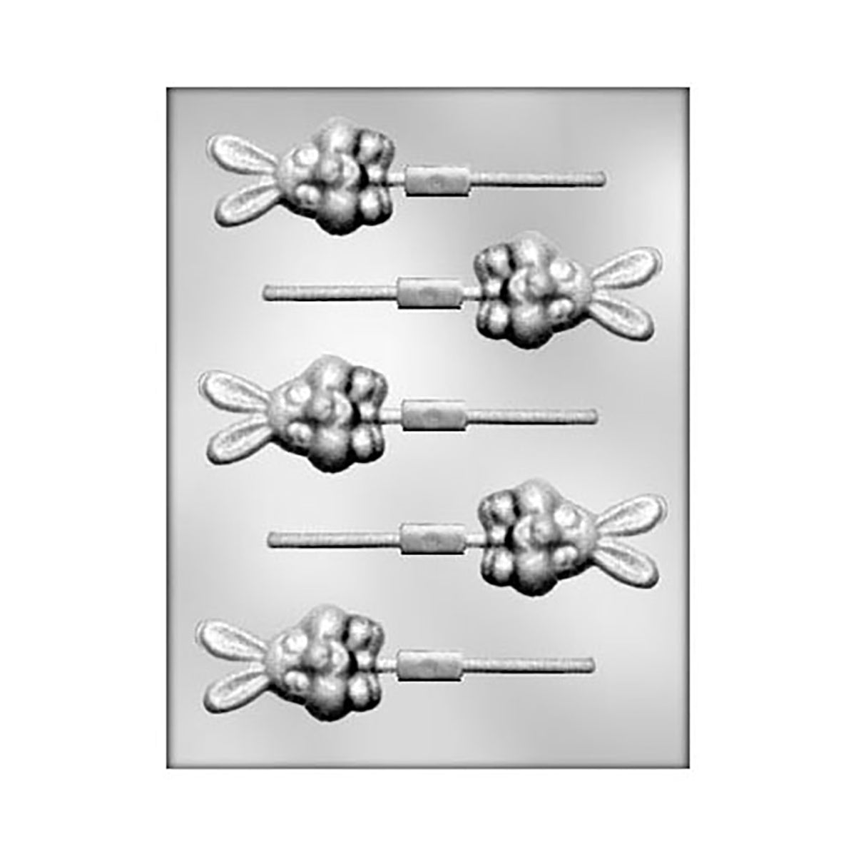 Bunny Face Lollipop Chocolate Mold