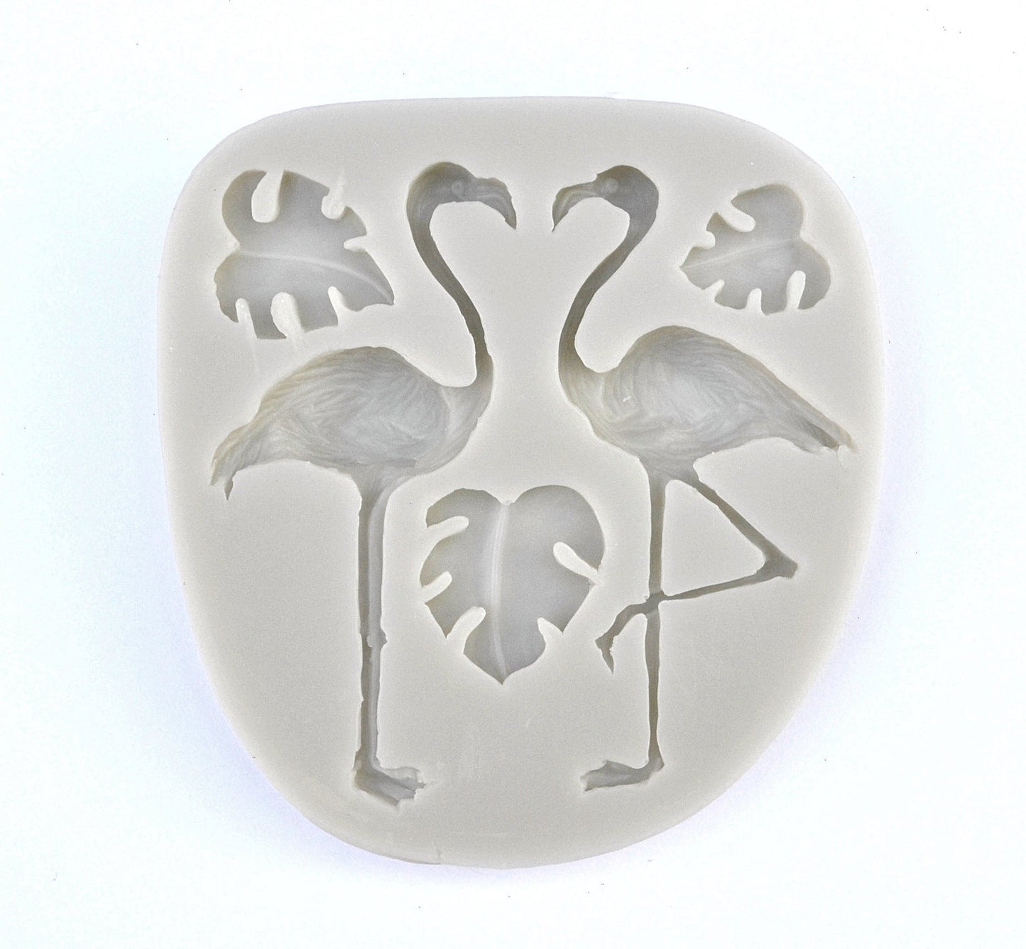 Flamingo / Tropical Themed Silicone Mold