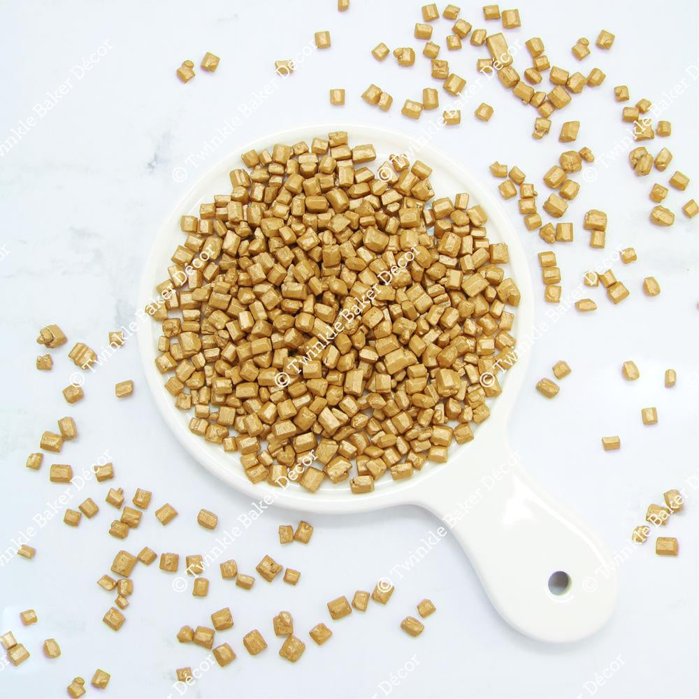 Metallic Brass Sugar Rocks