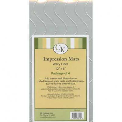Impression Mats - Wavy Lines