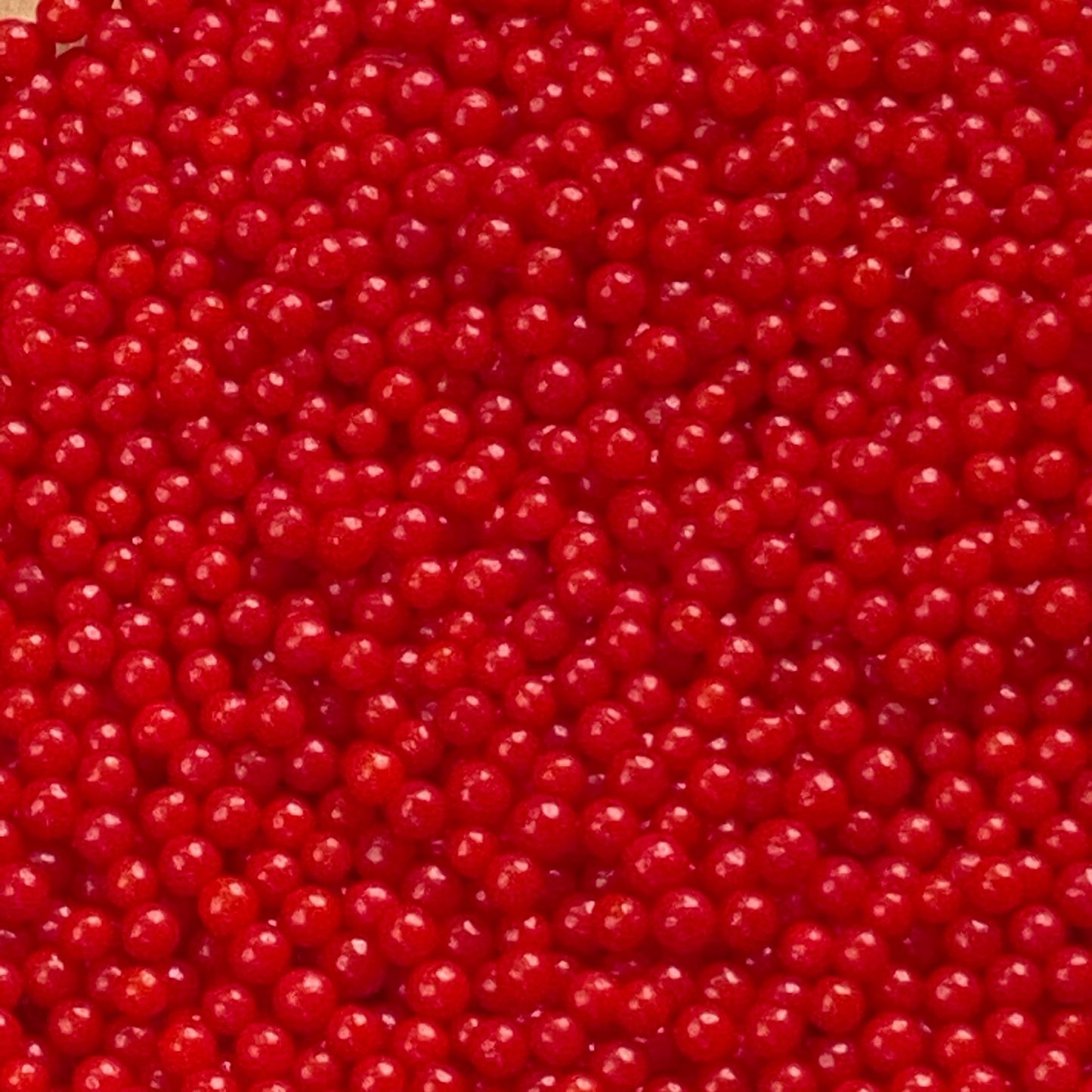 Red Sugar Pearls - 4MM