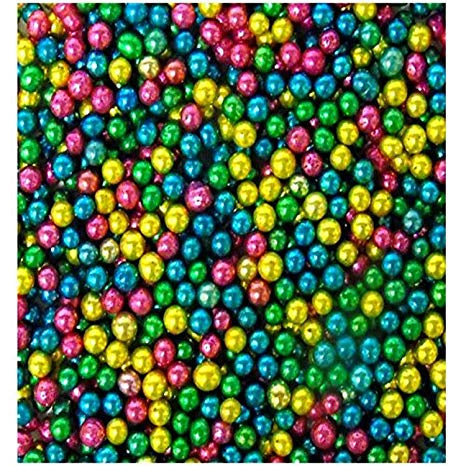 4MM Mixed Dragees - Decorative Use Only