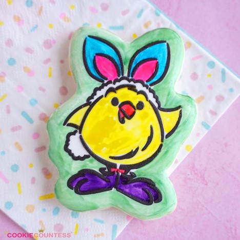 Fluffy Chick Paint Your Own Stencil