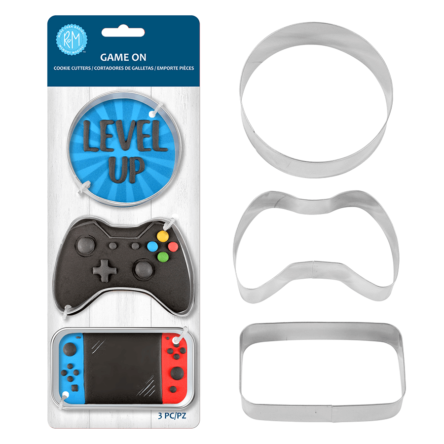 Game On Cookie Cutter Set