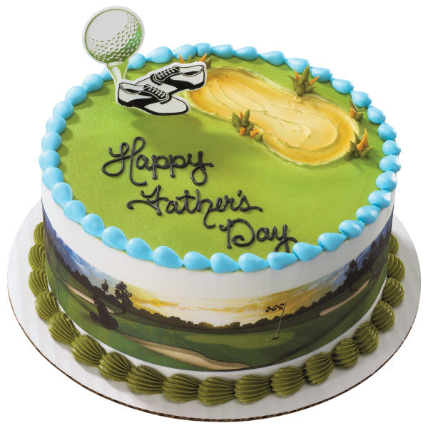 Golf Themed Cupcake Picks - 12 Cupcake Picks