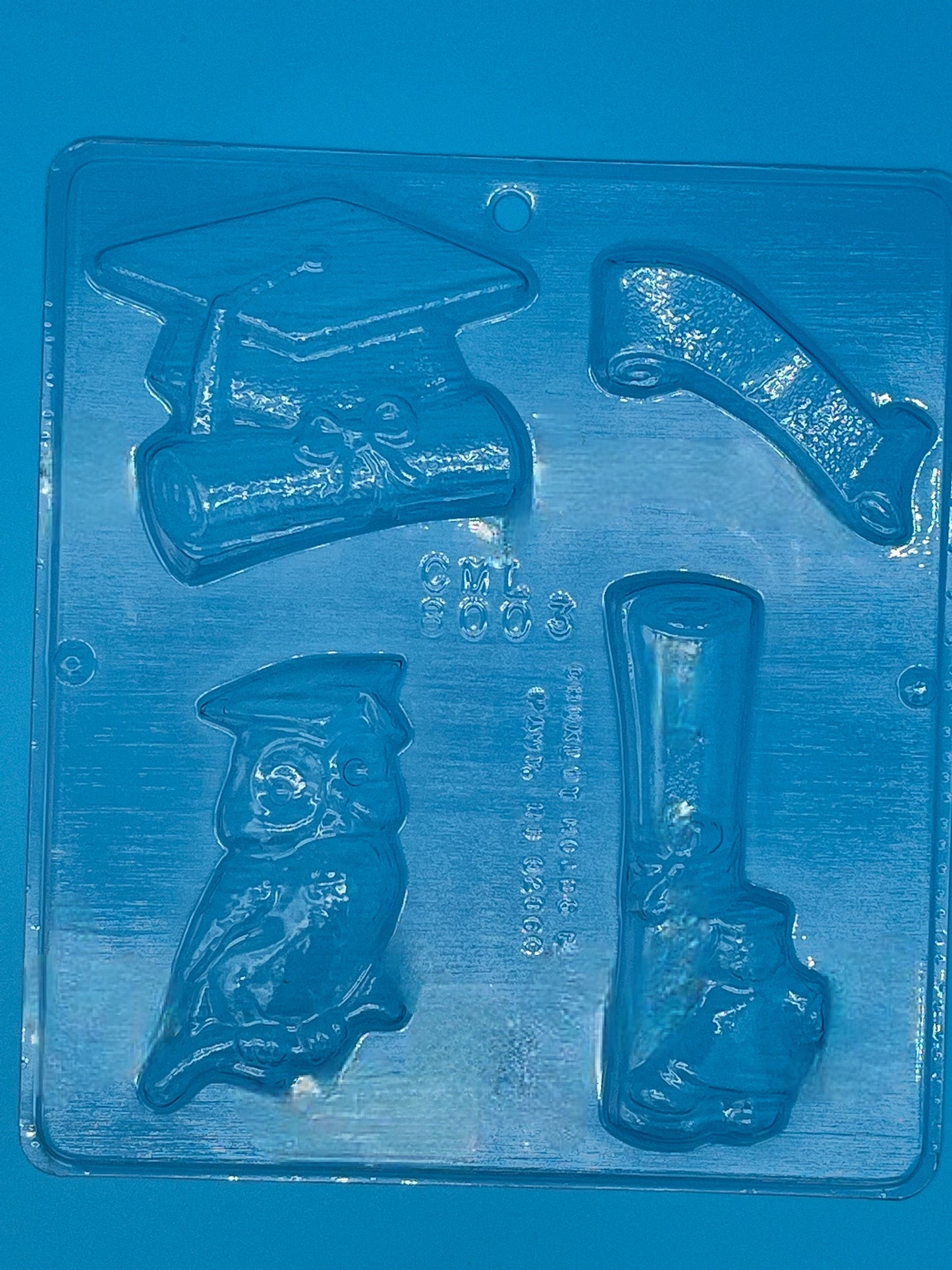 Large Graduation Assortment Chocolate Mold