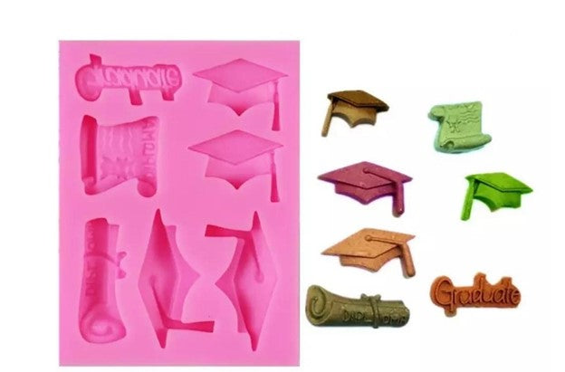 Graduation Assortment Silicone Mold