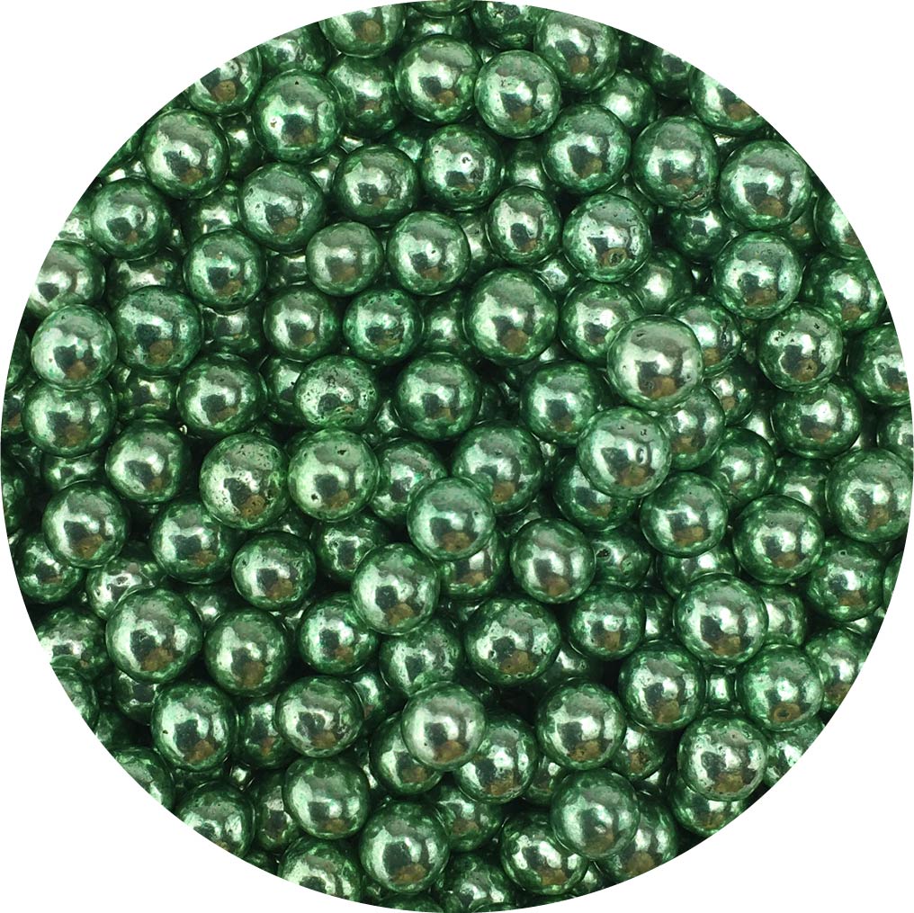 Celebakes Green Dragees - 5MM