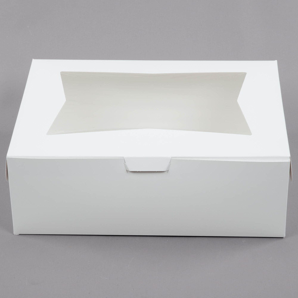 19x14x6.5 Half Sheet Cake Box with Window