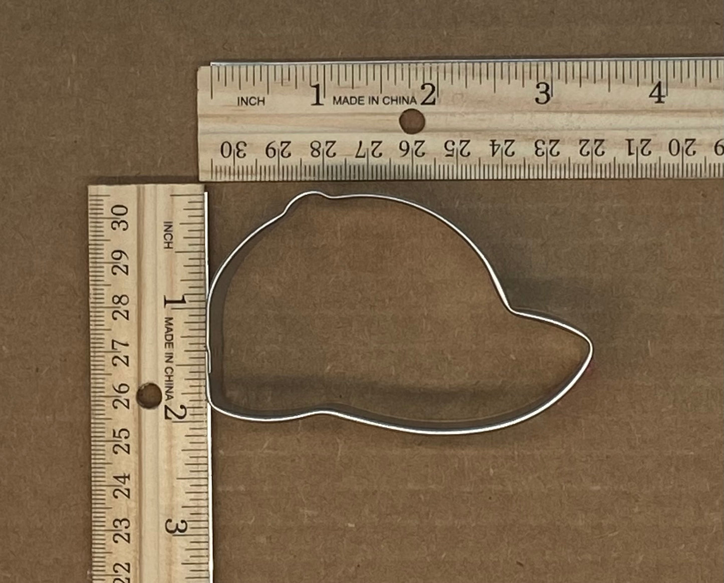3.25 Inch Baseball Cap Cookie Cutter