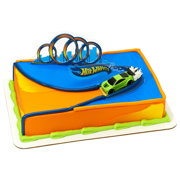 Hot Wheels Cake Topper Set
