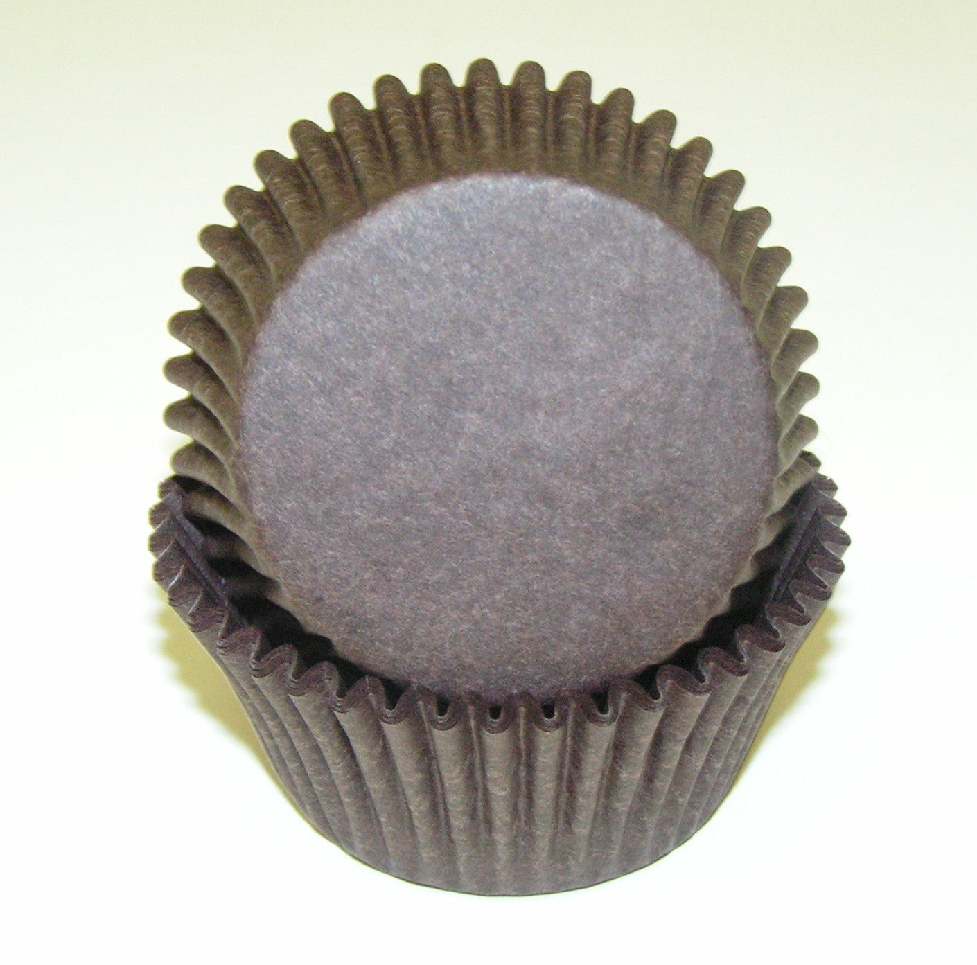 Brown, Jumbo Bake Cups - 35ish Cupcake Liners
