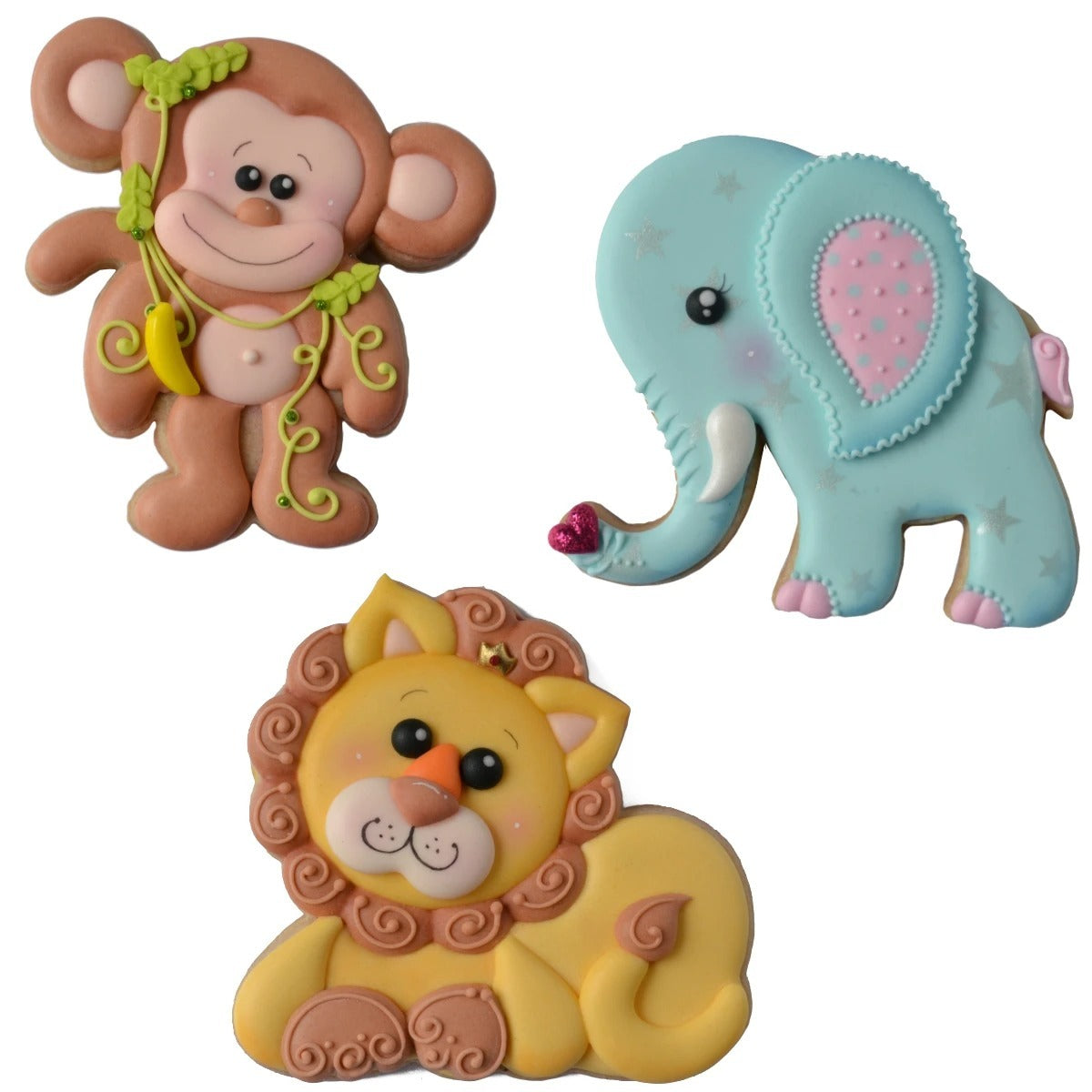 Autumn Carpenter Jungle Animals Cookie Cutter Set