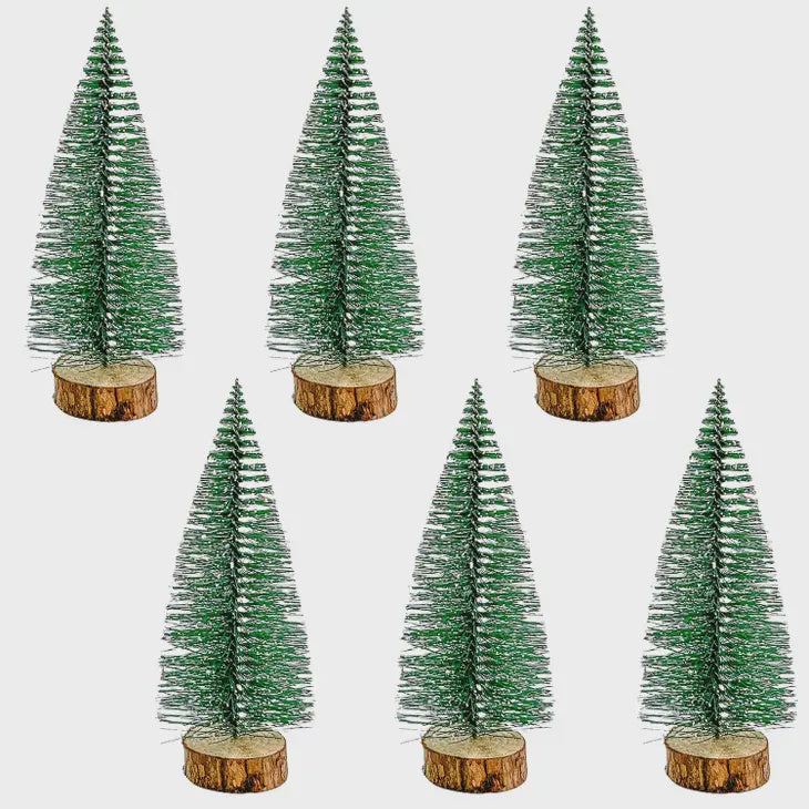 Snow Tipped Christmas Tree - 4 Inches